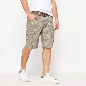 Бермуды с камуфляжным рисунком