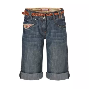 Бермуды с поясом из денима