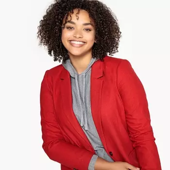 Блейзер прямого покроя