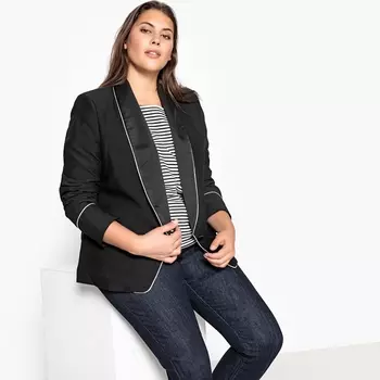 Блейзер прямого покроя