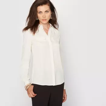 Блузка из крепа