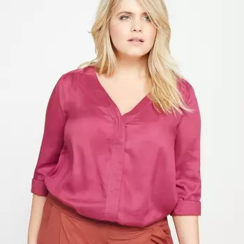 Блузка с длинными рукавами