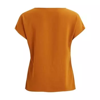 Блузка с короткими рукавами и завязками спереди