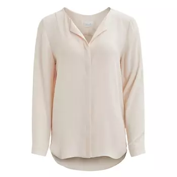 Блузка с V-образным вырезом и длинными рукавами