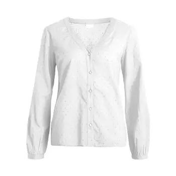 Блузка с застежкой на пуговицы и длинными рукавами Vidottas