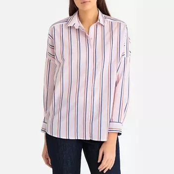 Блузка в полоску с длинными рукавами MANDINA