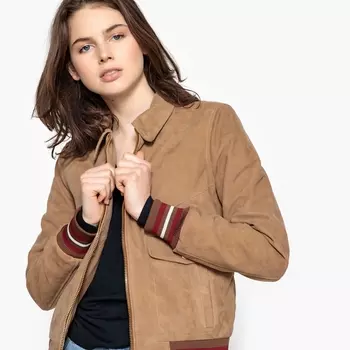 Блузон из козьей кожи