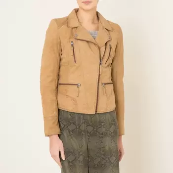 Блузон из нубука