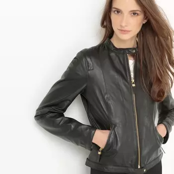 Блузон из овечьей кожи