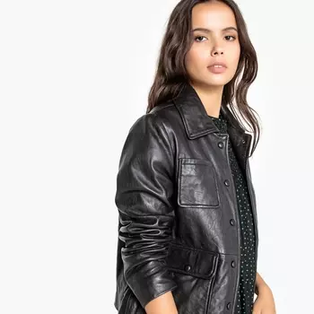 Блузон из овечьей кожи