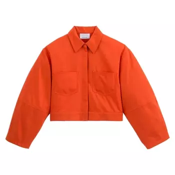 Блузон короткий с широкими рукавами