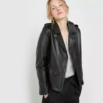 Блузон кожаный