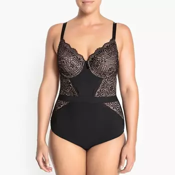 Боди без рукавов со специальной поддержкой