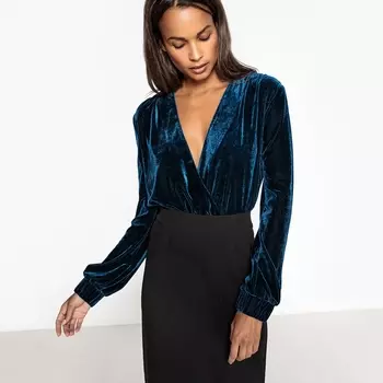 Боди из велюра