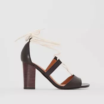 Босоножки кожаные