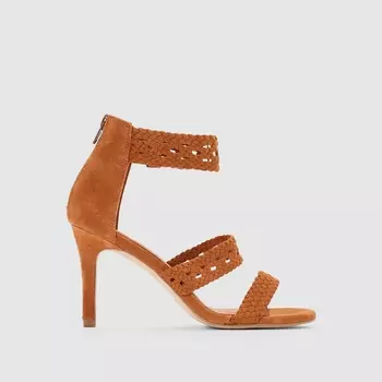 Босоножки кожаные