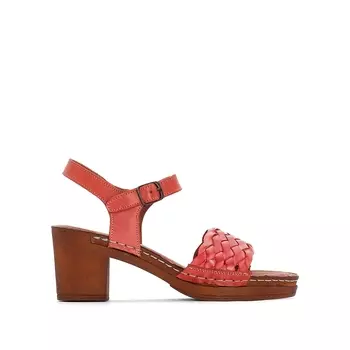 Босоножки кожаные на каблуке TRESSIE