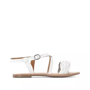 Босоножки кожаные плетеные, размеры 26-39