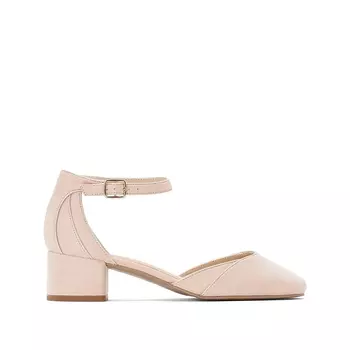 Босоножки на каблуке с ремешком вокруг щиколотки