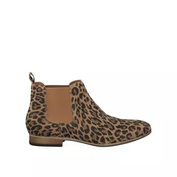 Ботильоны из кожи Léopard