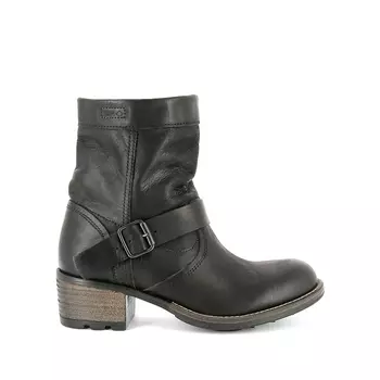 Ботильоны из кожи на каблуке Clue