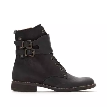 Ботильоны из кожи Smile