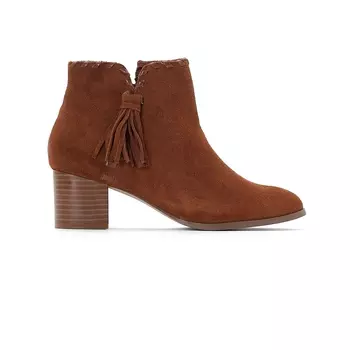 Ботильоны кожаные