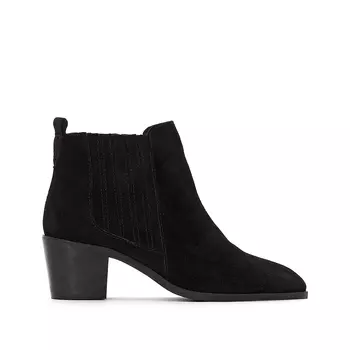 Ботильоны кожаные