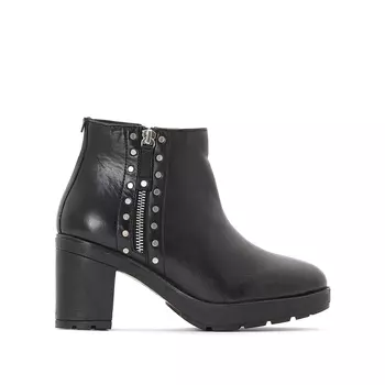 Ботильоны кожаные на каблуке Tanissa