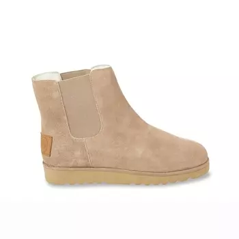 Ботильоны кожаные на меху Cirque