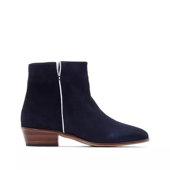 Ботильоны кожаные низкие