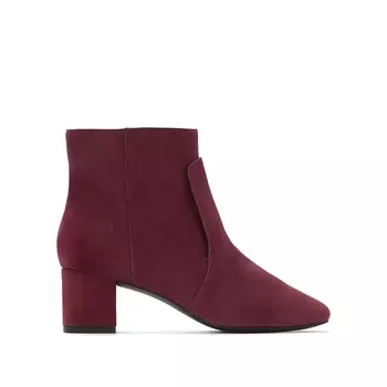 Ботильоны кожаные с заостренным мыском