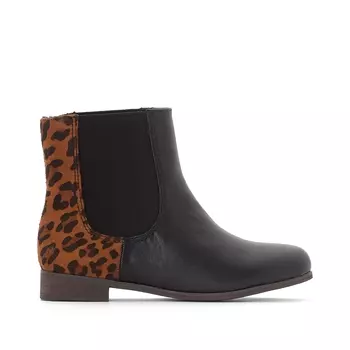 Ботильоны с леопардовым рисунком 28-39