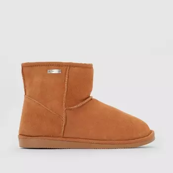 Ботинки из кожи с мехом Flocon