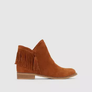 Ботинки из спилка, размеры 26-39