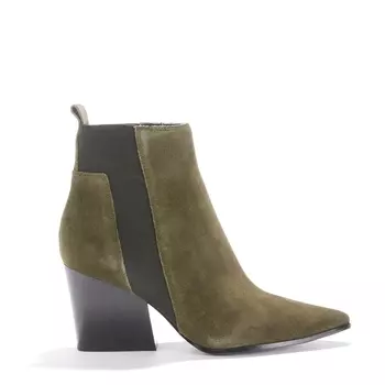 Ботинки с фантазийным каблуком FINCH SUEDE