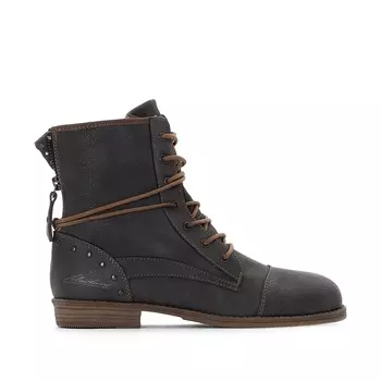 Ботинки с перекрещенными ремешками