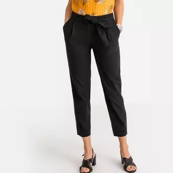 Брюки 7/8, дудочки, преимущественно из льна