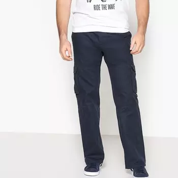 Брюки карго с эластичным поясом