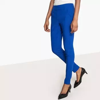 Брюки облегающие с разрезами по бокам