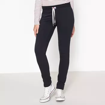 Брюки однотонные из мольтона SKINNY