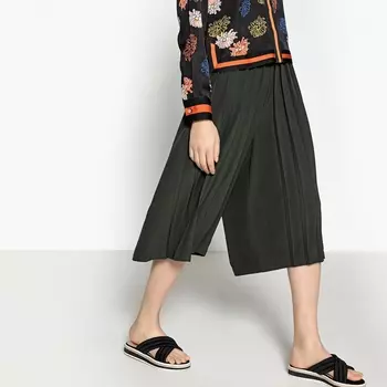 Брюки плиссированные