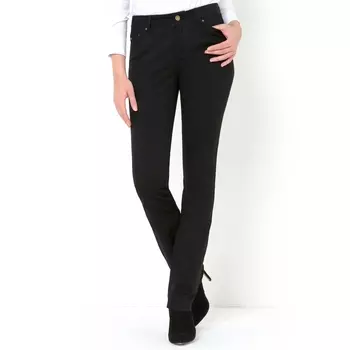 Брюки прямые из хлопка стретч