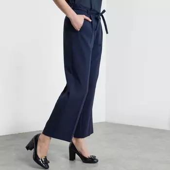 Брюки прямые укороченные