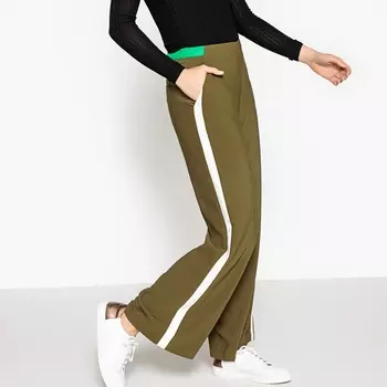 Брюки широкие