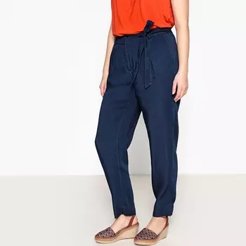 Брюки широкие из лиоцелла