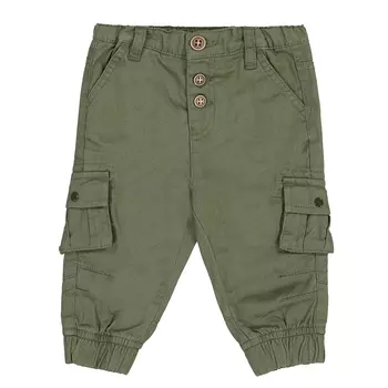 Брюки широкие из твила, 1 мес. - 3 года