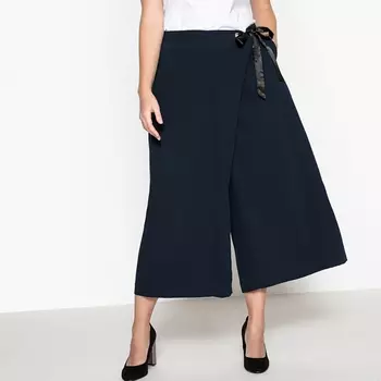 Брюки широкие укороченные