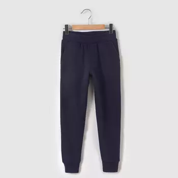 Брюки спортивные однотонные, 3-12 лет