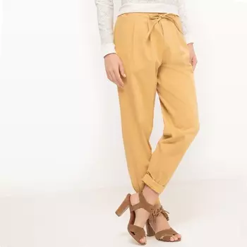 Брюки спортивные однотонные широкого покроя